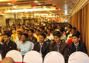Excited Students in Event